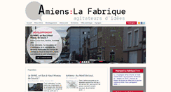 Desktop Screenshot of amiens-la-fabrique.com