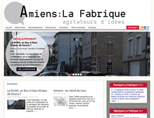 Tablet Screenshot of amiens-la-fabrique.com